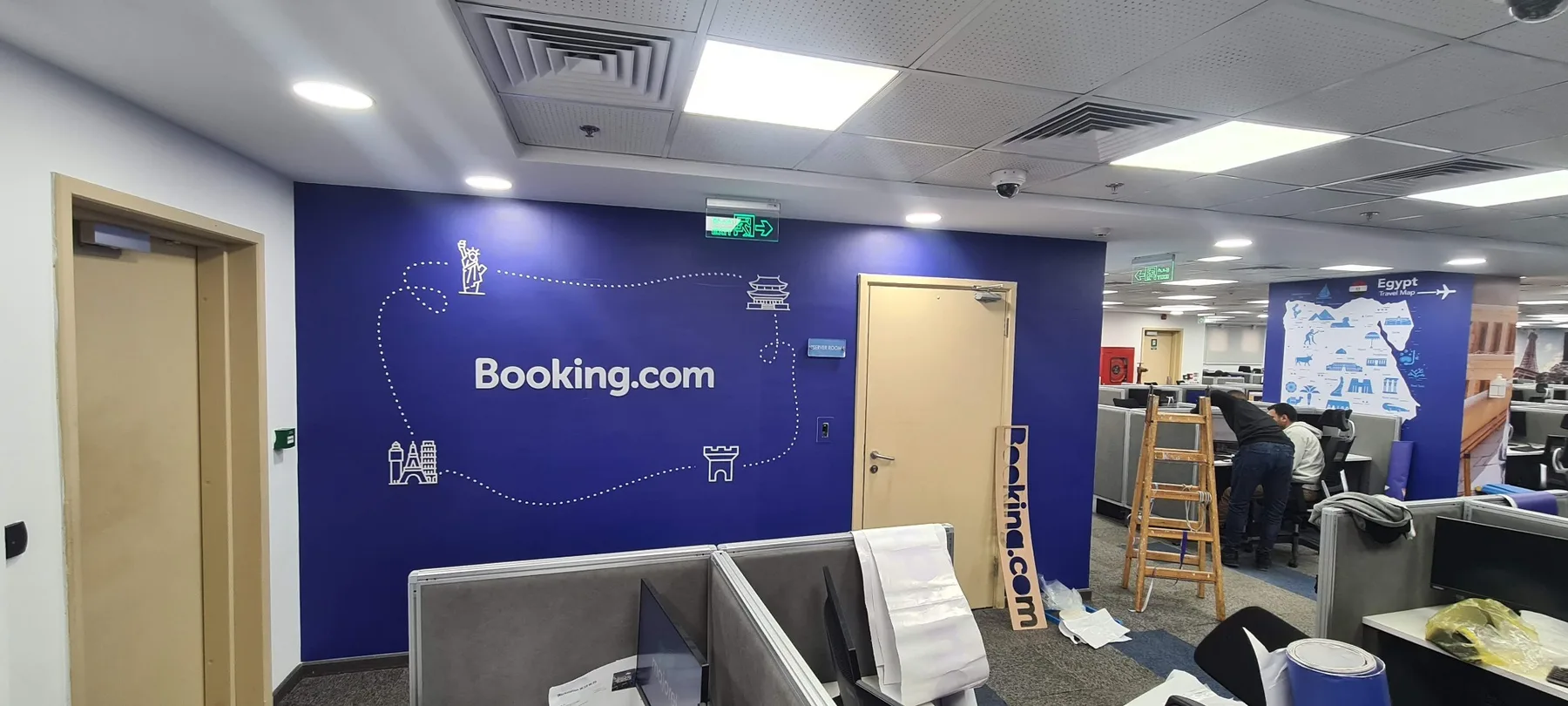 Booking.com internal branding installation image 5