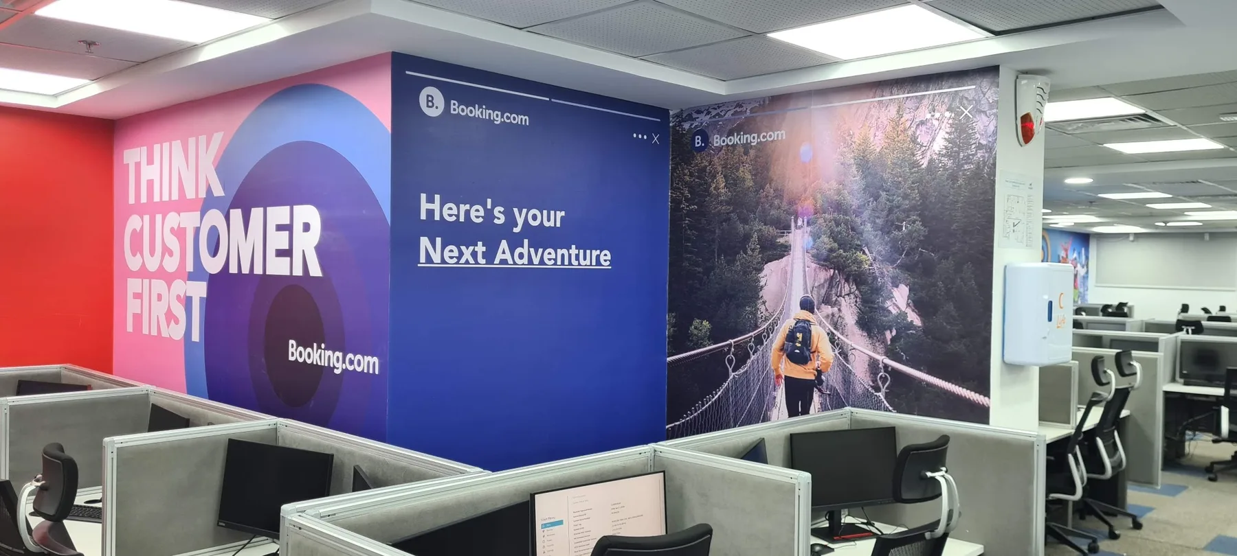 Booking.com internal branding installation image 8