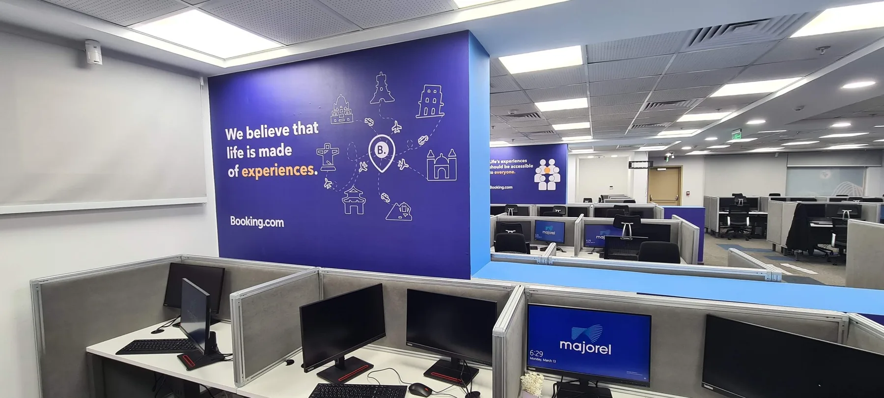 Booking.com internal branding installation image 16