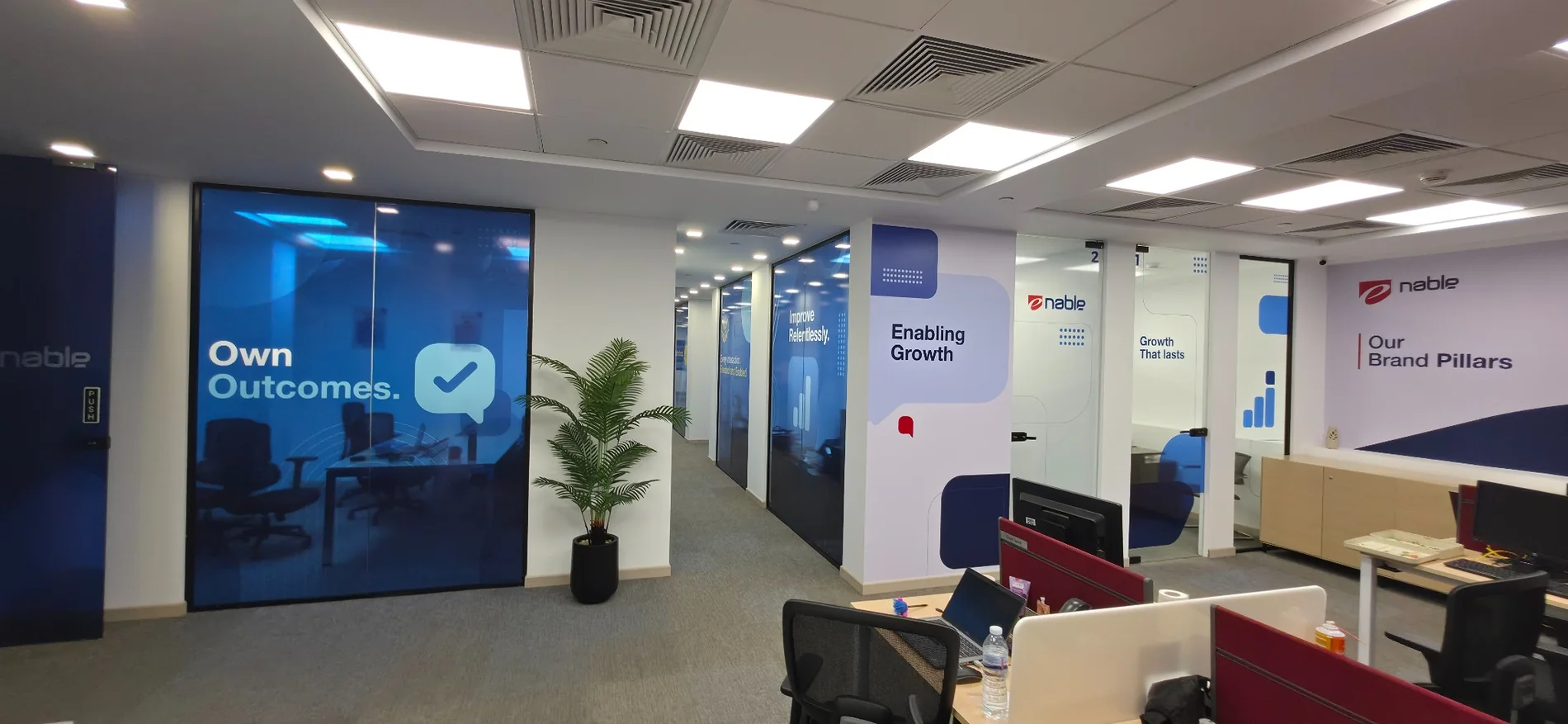 Enable Outsourcing internal branding project photo 8